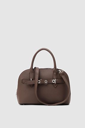 کیف پستچی قهوه ای زنانه چرم خالص Shule Bags - کد 922829952
