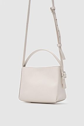 کیف پستچی بژ زنانه چرم مصنوعی Shule Bags - کد 922150337