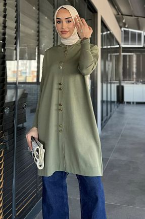 رویه حجاب خاکی زنانه رگولار Julude - کد 922148921