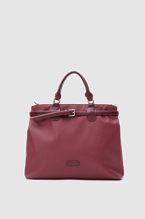 کیف پستچی زرشکی زنانه Shule Bags - کد 923687487