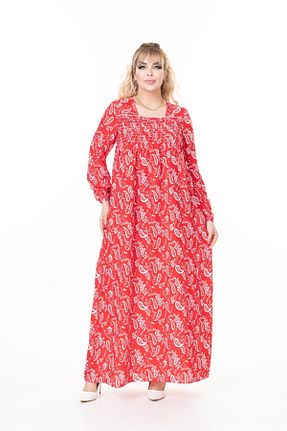 لباس قرمز زنانه بافتنی mervemoda - کد 922934664