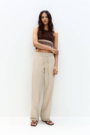 شلوار زنانه پنبه ای Pull & Bear - کد 922148528