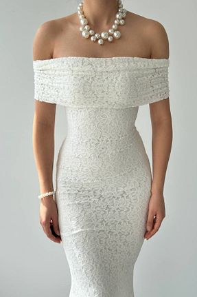 لباس سفید زنانه بافتنی WOMAN VISION - کد 922937229
