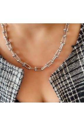 گردنبند استیل ( فولاد ) استیل (فولاد) ACAR TAKI - کد 923629288