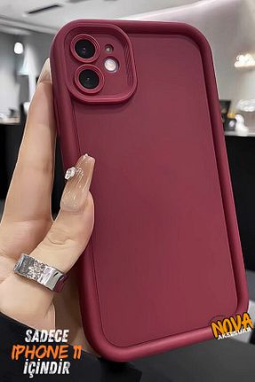 کاور و قاب زرشکی iPhone 11 cepmoda - کد 898011950