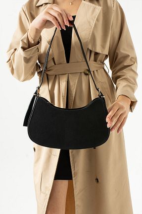 کیف دوشی مشکی زنانه چرم مصنوعی Kaya Bag - کد 922179529