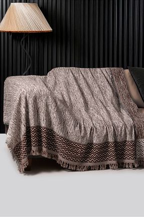 کاور مبل قهوه ای پنبه ای Rell Home - کد 899863347