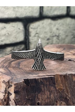 دستبند نقره طوسی مردانه 925 عیار cheetah quality - کد 922211688