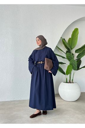ست بالاتنه و پائین تنه سرمه ای زنانه پنبه ای MODA AKSA - کد 922210051