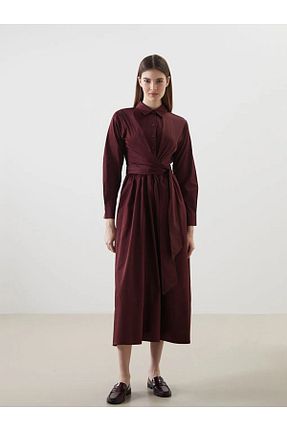 لباس زرشکی زنانه بافتنی LC Waikiki - کد 903719464