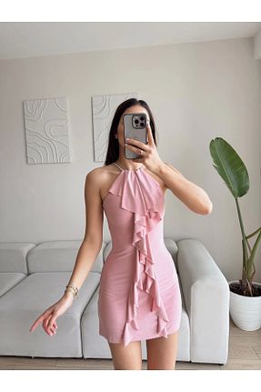 لباس رنگی زنانه بافتنی Zoom Butik - کد 922229236