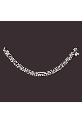 خلخال جواهر طوسی زنانه استیل (فولاد) EMENUNU - کد 922221203