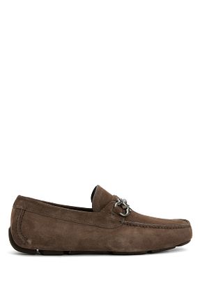 کفش کلاسیک قهوه ای مردانه Ferragamo - کد 922239564
