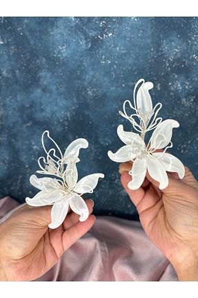 تاج سفید زنانه سنگ کریستال DesaAccessories - کد 170752325