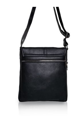 کیف پستچی مشکی زنانه چرم خالص westbag - کد 922246010