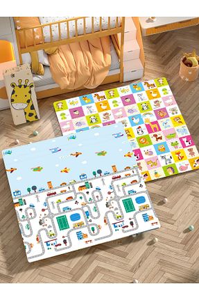 فرش بازی زرد خیر elfobaby - کد 208364716