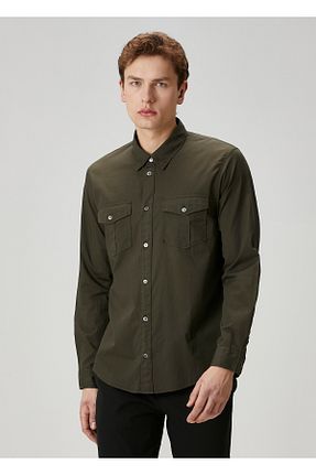 پیراهن خاکی مردانه Zadig Voltaire - کد 923016769