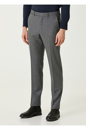 شلوار طوسی مردانه پاچه لوله تفنگی ZEGNA - کد 923023729