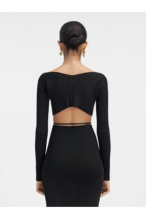 رویه مشکی زنانه رگولار JACQUEMUS - کد 922259823