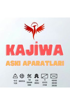 آویز تلویزیون قهوه ای KAJİWA - کد 828101582