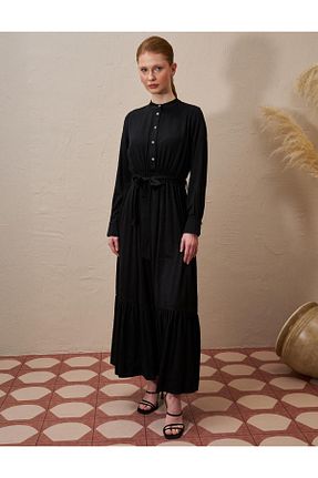لباس حجاب مشکی رگولار Kayra - کد 922275442