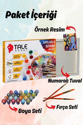 لوازم نقاشی سفید Talehobby - کد 40090829