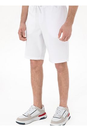 شلوارک و برمودا سفید مردانه Fitted U.S. Polo Assn. - کد 922279362