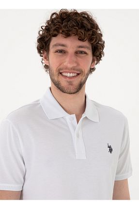 پولوشرت سفید مردانه U.S. Polo Assn. - کد 922279302