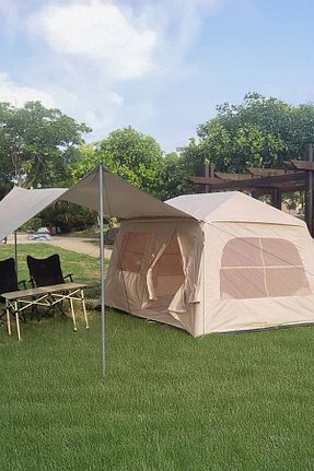 چادر بژ 4 Kişilik ve üstü Onetick - کد 902774893
