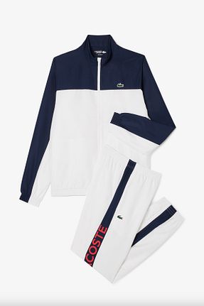 ست کرمکن اسپرت سفید مردانه رگولار Lacoste - کد 923069557