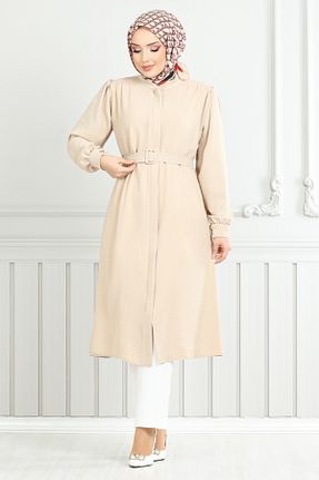 کلاه و ابایا قهوه ای زنانه بافت ModaMerve - کد 922285182