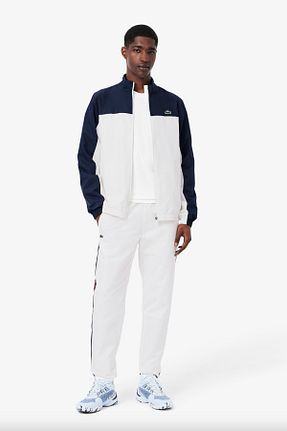 ست کرمکن اسپرت سفید مردانه رگولار Lacoste - کد 923069557