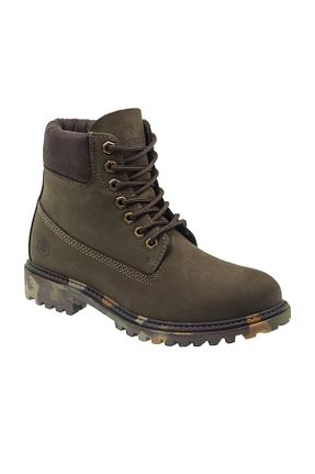 بوت / نیم بوت قهوه ای مردانه چرم مصنوعی Lumberjack - کد 32979769