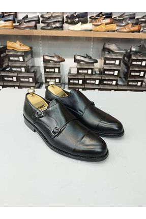 کفش آکسفورد مشکی مردانه چرم خالص YAREL - کد 922290723