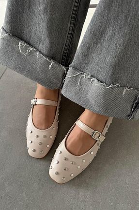 بابت بژ زنانه چرم مصنوعی Straswans - کد 814570541