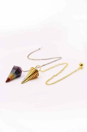 گردنبند جواهر رنگی زنانه سنگ طبیعی MYTAKIAĞACIMFH - کد 348808379