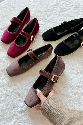 بابت زرشکی زنانه چرم مصنوعی Straswans - کد 825528263