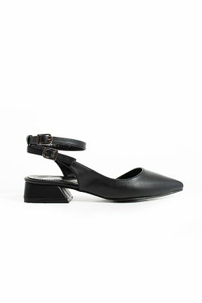 بابت مشکی زنانه چرم لاکی Gökçe Shoes - کد 922366017