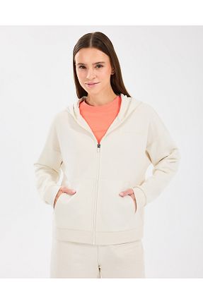 سوئیشرت اسپرت سفید زنانه رگولار Skechers - کد 945867378