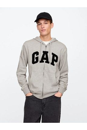 سوئیشرت طوسی مردانه چاپی GAP - کد 922359695