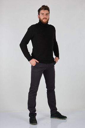 شلوار آبی مردانه پارچه Ecer - کد 176376813