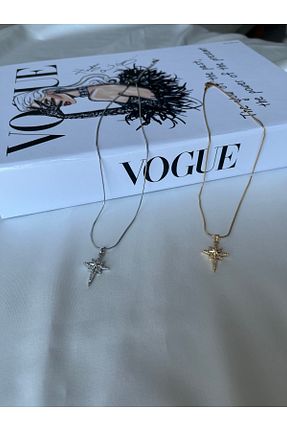 گردنبند استیل ( فولاد ) رنگی زنانه استیل ضد زنگ Swaggo collections - کد 922396364
