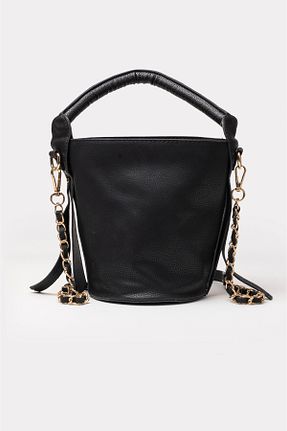 کیف دوشی مشکی زنانه حصیر ICONE BAG - کد 746391040