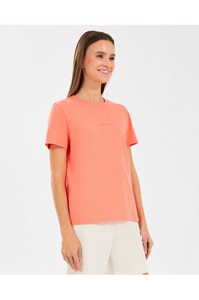 تیشرت قرمز زنانه رگولار Skechers - کد 922443221