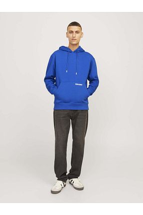 پلیور آبی مردانه ساده Jack & Jones - کد 865245941