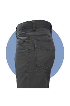 شلوار طوسی مردانه پنبه ای Sarar - کد 922444933