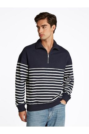 سوئیشرت مشکی مردانه رگولار Tommy Hilfiger - کد 922445003