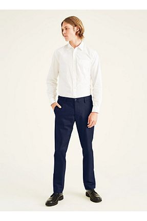 شلوار آبی مردانه پارچه Dockers - کد 861801391