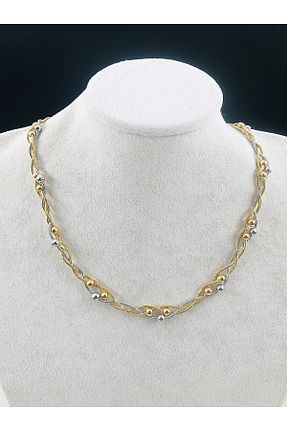 گردنبند استیل ( فولاد ) رنگی زنانه استیل ضد زنگ DS DİAMONDSHOP - کد 922449848