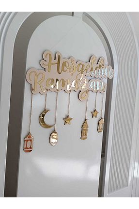 محصول دکوراسیون دیوار طلائی چوب Genel Markalar - کد 810104266